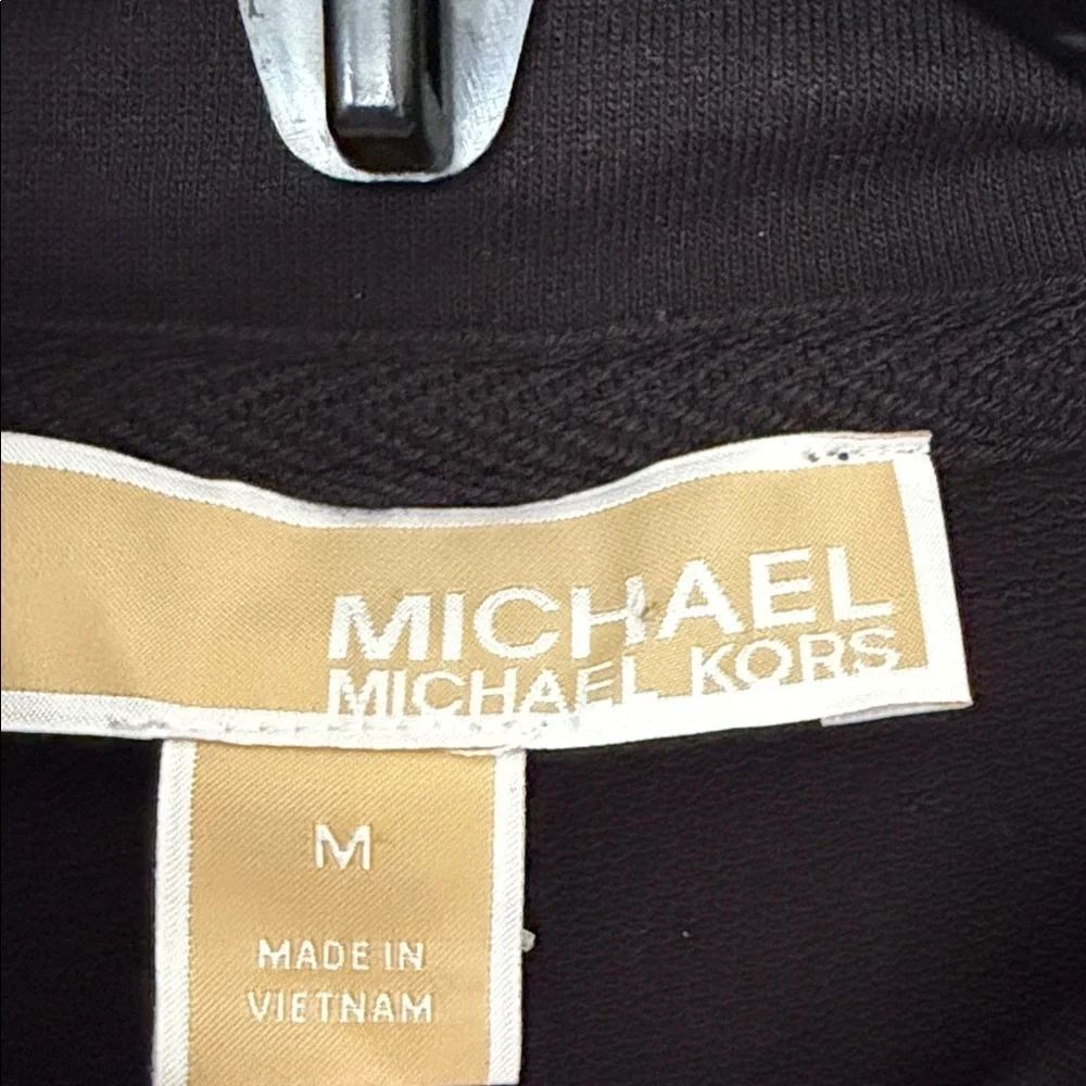 Michael Kors Black Pullover with Tan Label